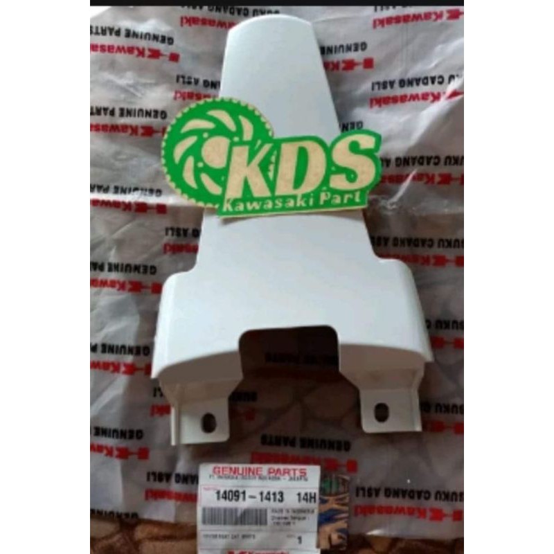 cover tail putih motor Kawasaki Blitz r vr joy