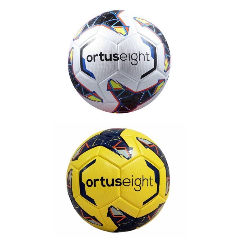 Bola Sepak Soccer Ortuseight Cyclone FB Comp Ball - Yellow White Original Ortus