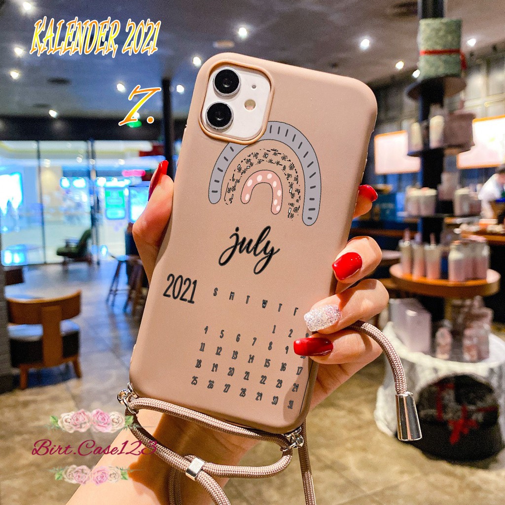 Softcase Slingcase Tali Lanyard Candy KALENDER Xiaomi Redmi 6x Mi A2 6 Pro A2 Lite BC3008