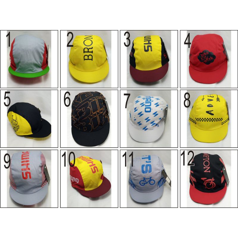 TOPI SEPEDA SABLON / TOPI GOWES / TOPI PRIA / TOPI BERSEPEDA