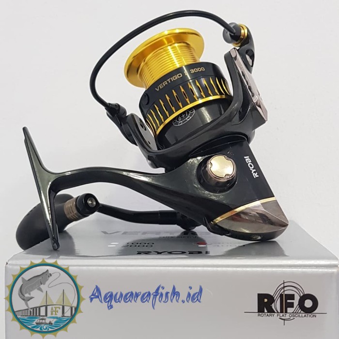 Reel Pancing reel ryobi vertigo II 3000 power handel