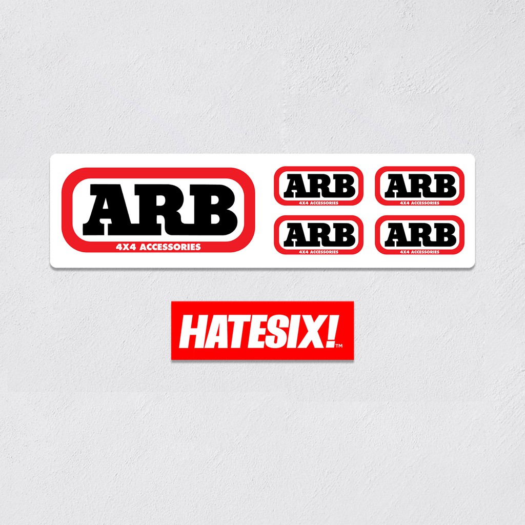 Stiker Decal ARB Hatesix