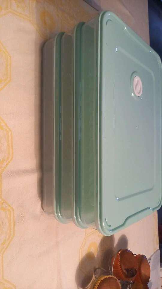 Food Container Tempat Wadah Gorengan Ada Tutup Kotak Penyimpanan Makanan Plastik Kontainer Kulkas