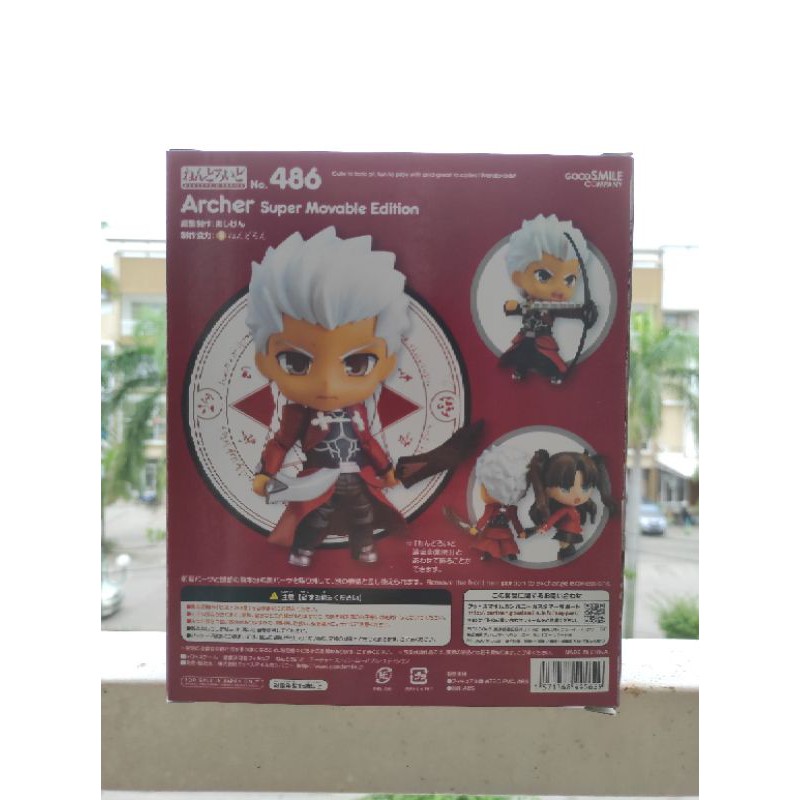 Action Figure Anime Archer Fate Stay Night Nendoroid Series 486