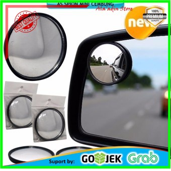 Cuci Gudang Blind spot Slim / Kaca Cermin Spion Mini Tambahan Mobil Motor Blindspot isi 1