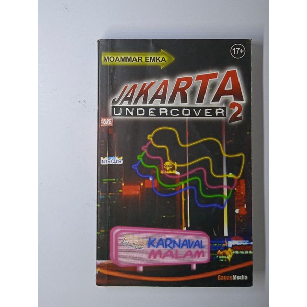 BUKU NOVEL MOAMMAR EMKA JAKARTA UNDERCOVER 2 BEST SALLER