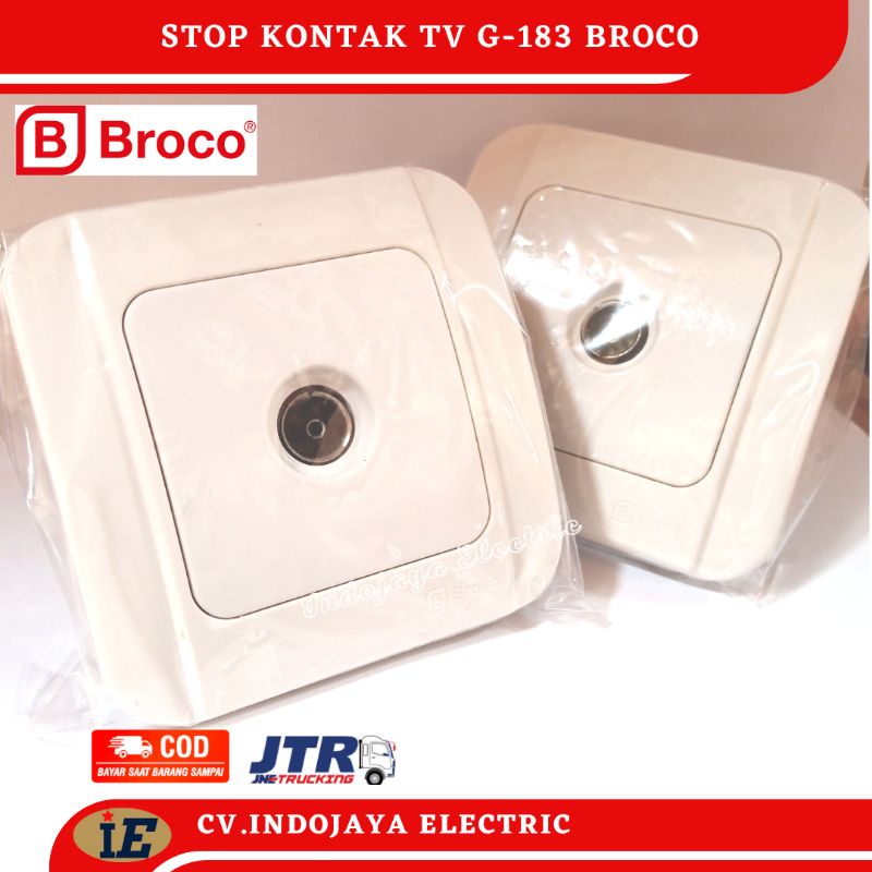 Stop Kontak TV Broco Galleo / Outlet TV Broco Galleo - G183