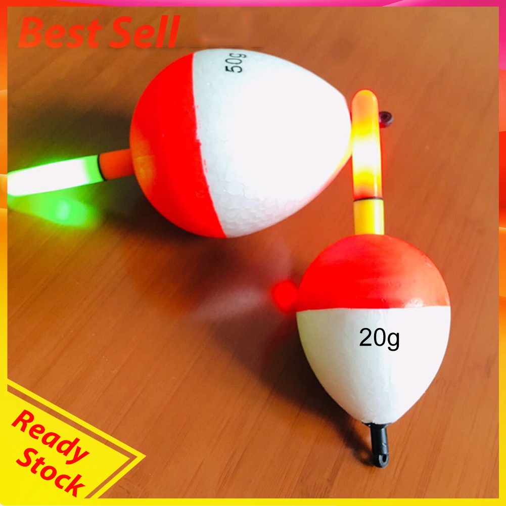 EVA Luminous Electric Fishing Floats Fishing Buoy Bobber for Sea Fishing