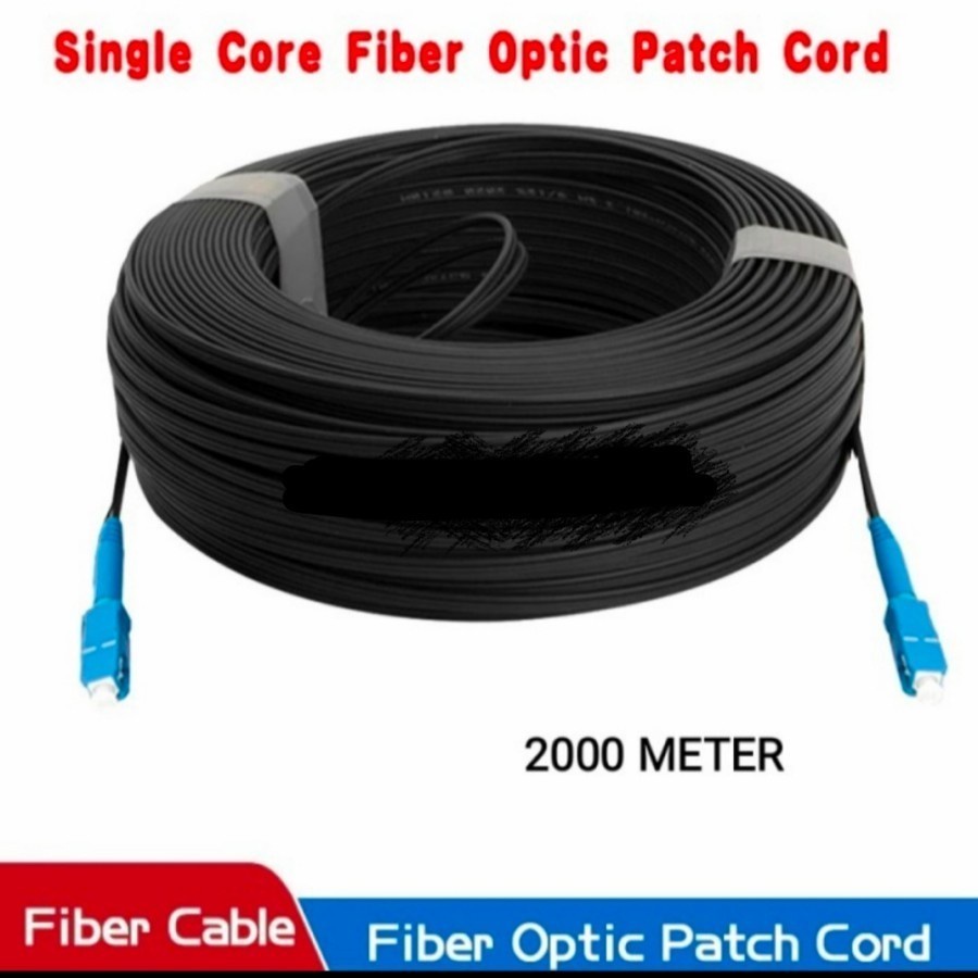 NETLINE KABEL FO FIBER OPTIC SC SINGLE MODE 2000 METER