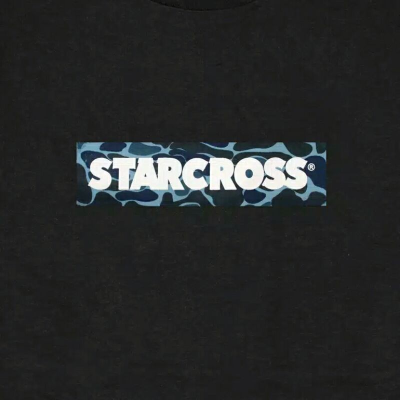 Starcross Tshirt logo box 78 hitam