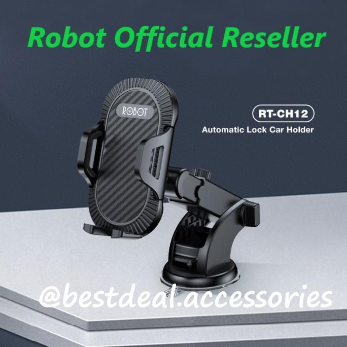 Jual New Robot Rt Ch Car Holder Dashboard Kaca Depan New Model Rt Ch Be Happy Stay