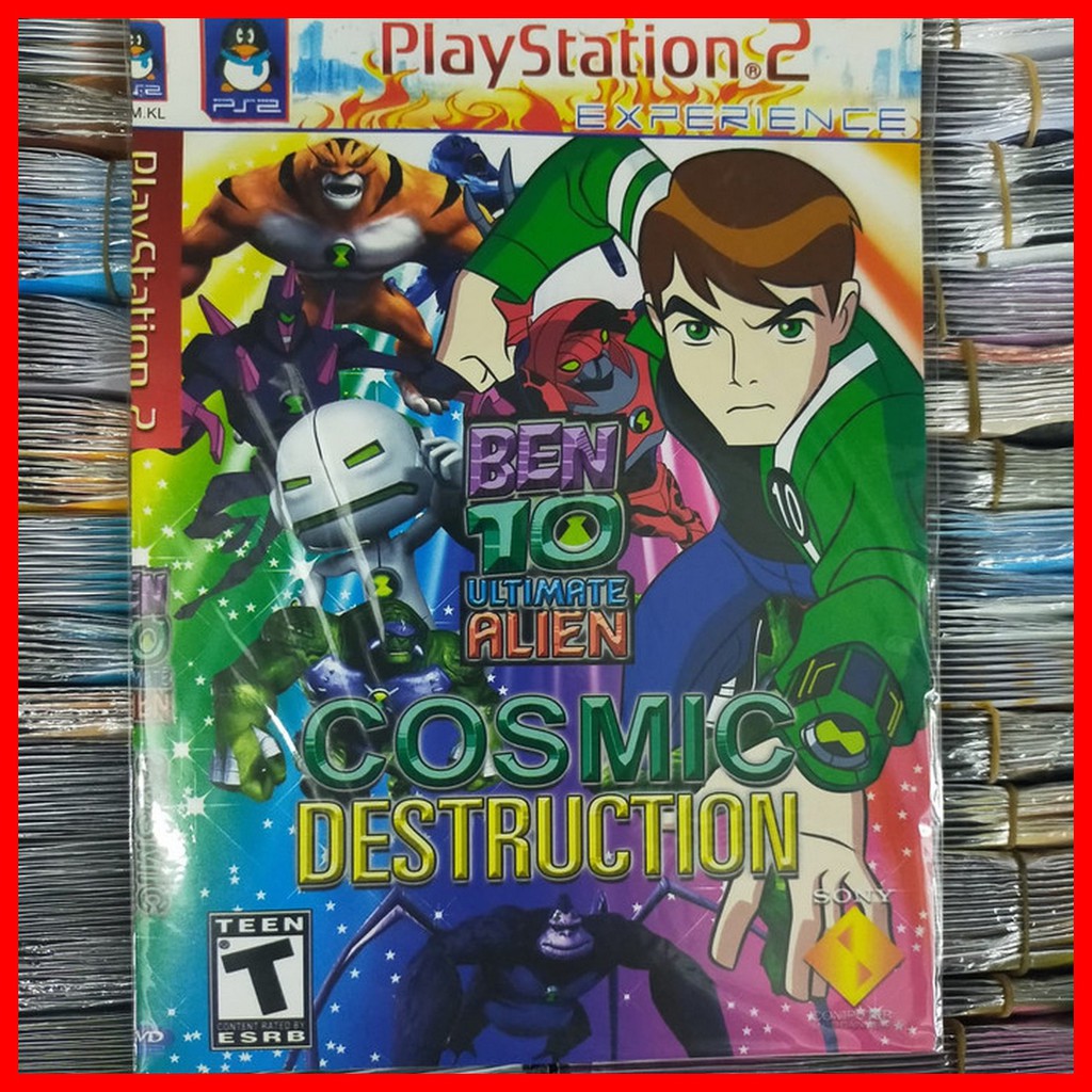 BELI 5 GRATIS 1 KASET PS2 BEN 10 DESTRUCTION