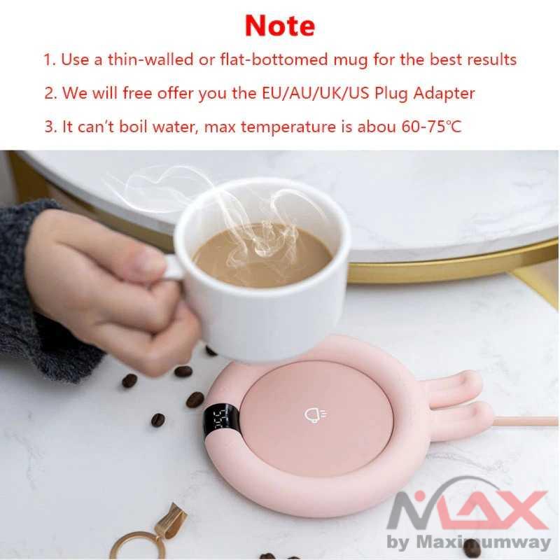 Luckima Tatakan Gelas Pemanas Coffee Cup Warmer Heating Pad 20W - LC23 Warna Hijau