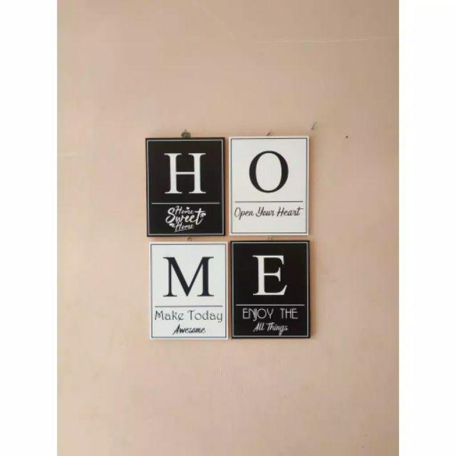 Hiasan Dinding Pajangan Home Sweet Home