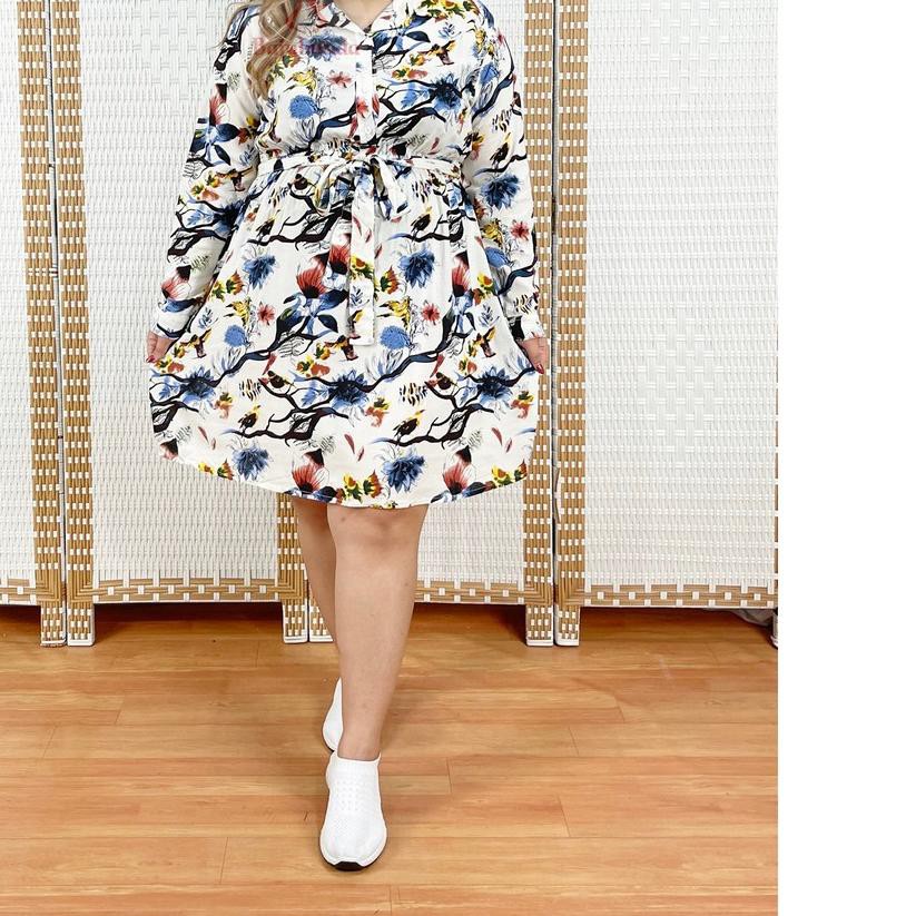 ♣ DRESS JUMBO BIG SIZE LD 120 / DRES WANITA UKURAN BESAR / BAJUBUNDA / PLUS SIZE / BAJU JUMBO WANITA