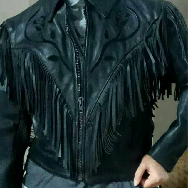 Jaket kulit wilsons. Motorcycle leather jacket original USA (negotiable)