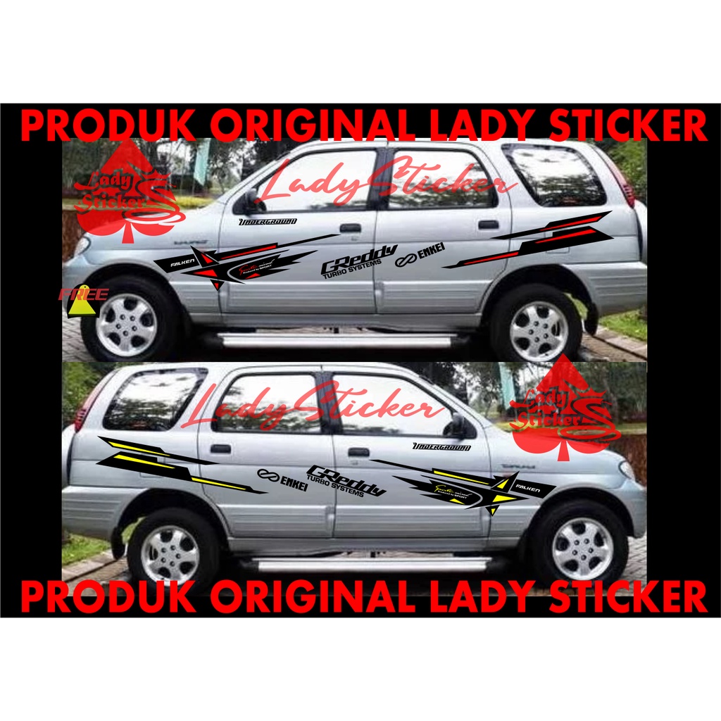 STICKER MOBIL TARUNA STICKER LIST MOBIL DAIHATSU TARUNA TERLARIS