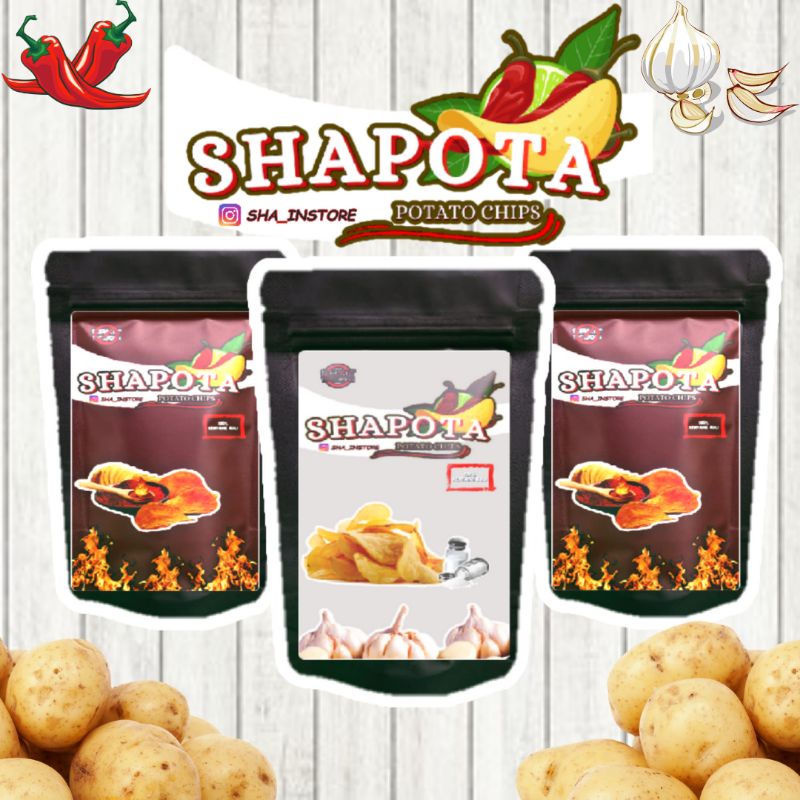

Keripik kentang pedas - 90g - SHAPOTA