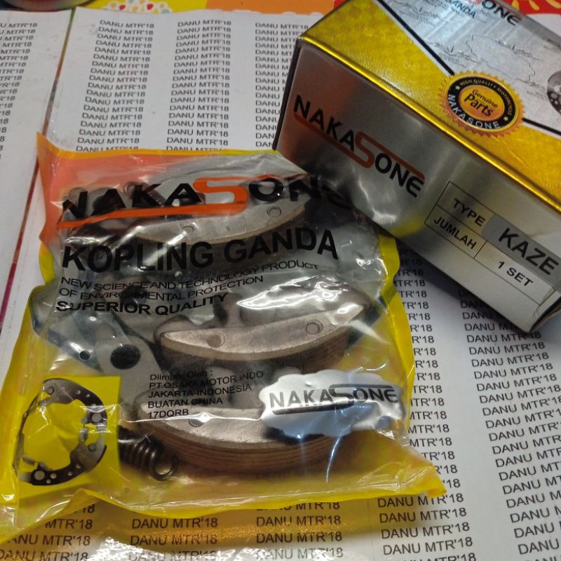 KAMPAS GANDA KAZE KAMPAS OTOMATIS KOPLING KAWASAKI KAZE R ZX130 ZX 130 BLITZ ATHLETE