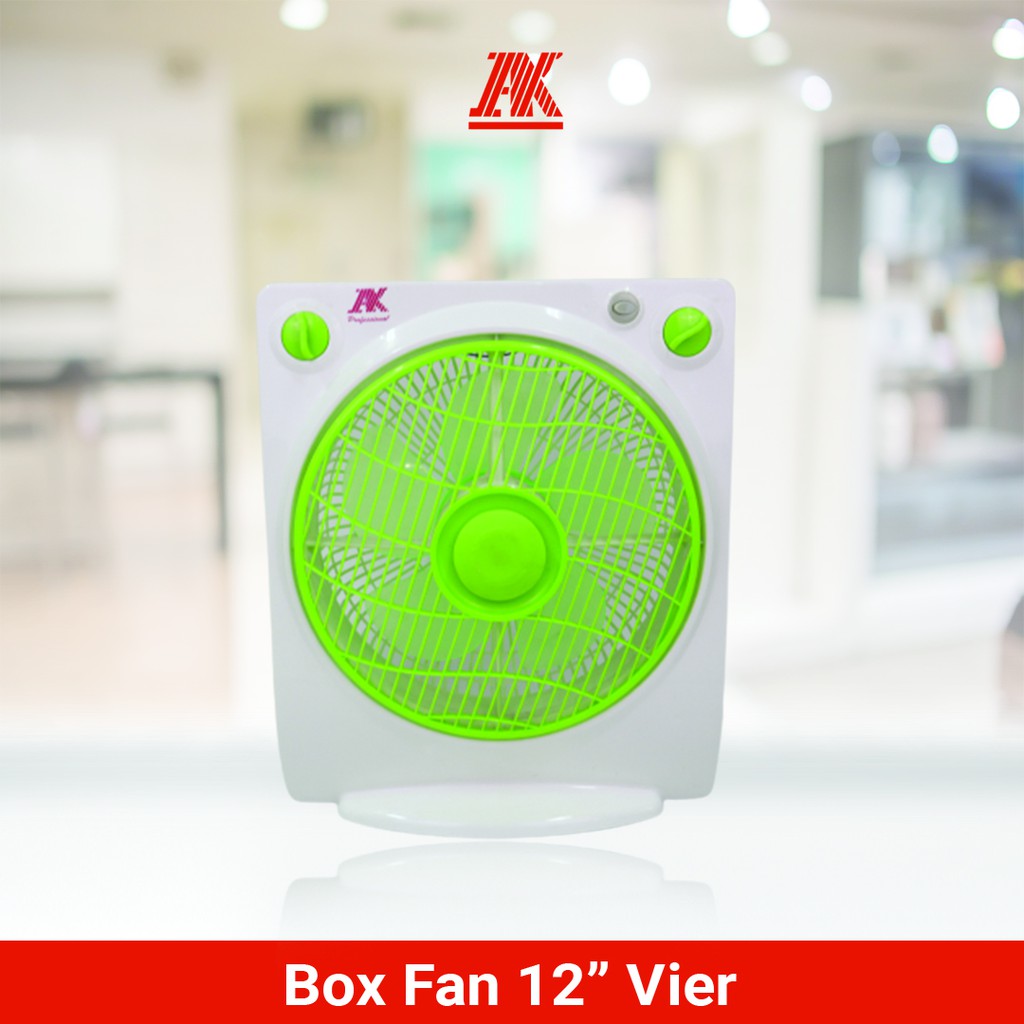 AK Kipas Angin Box Fan Vier 12 Inchi