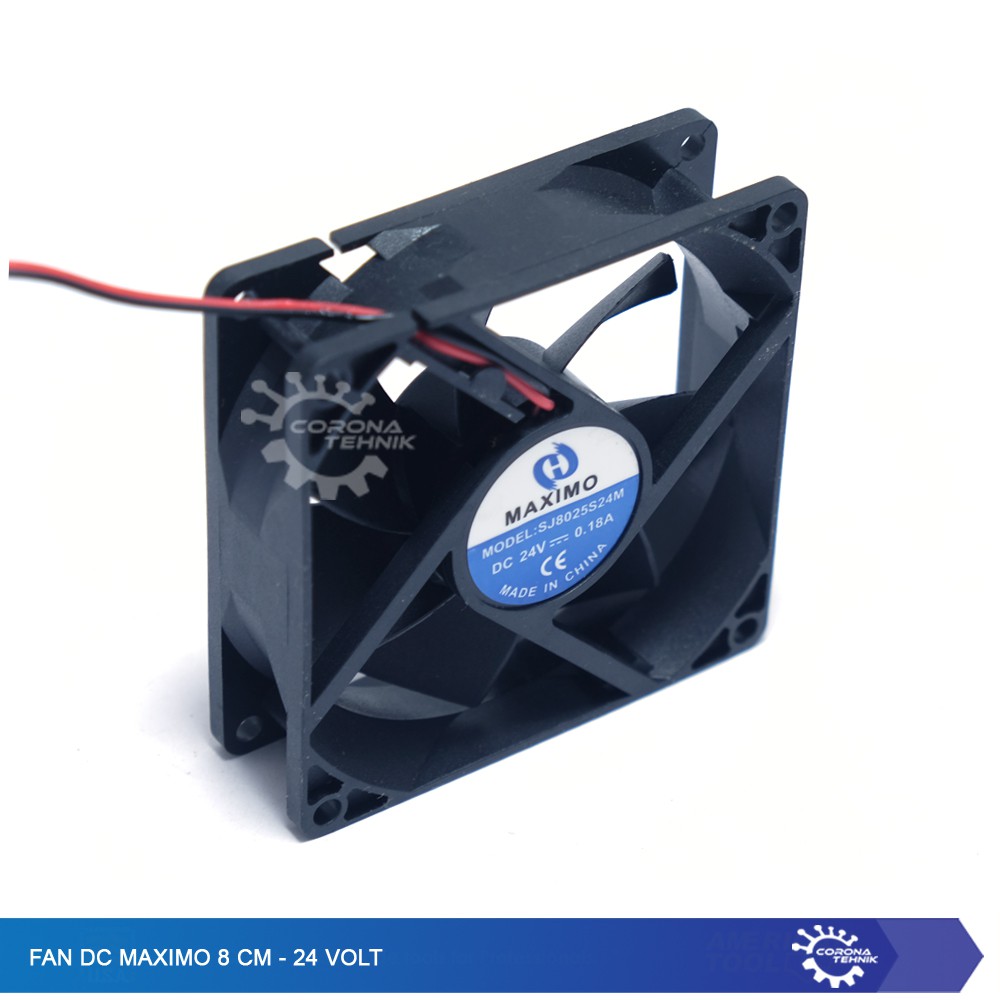 Fan Dc Maximo 8cm - 24 Volt