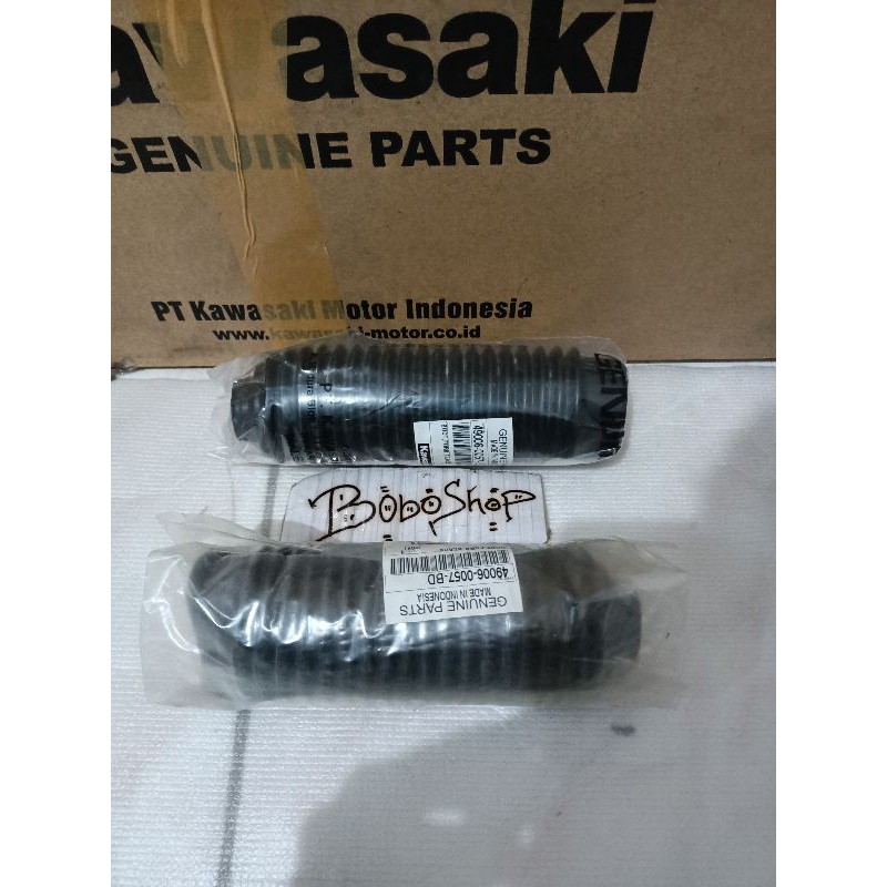 Karet tutup pelindung sok depan KLX 150 original