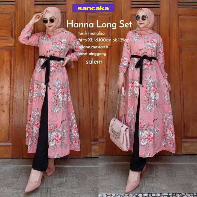 SET TUNIK MONALISA // HANNA LONG SET BY SANCAKA
