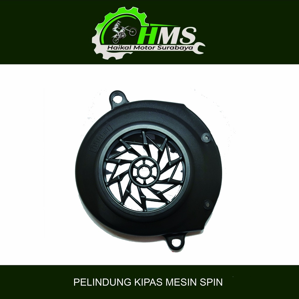 PELINDUNG KIPAS MESIN SUZUKI SPIN - COVER TUTUP PENGAMAN KIPAS SAMPING MESIN SUZUKI SPIN 125