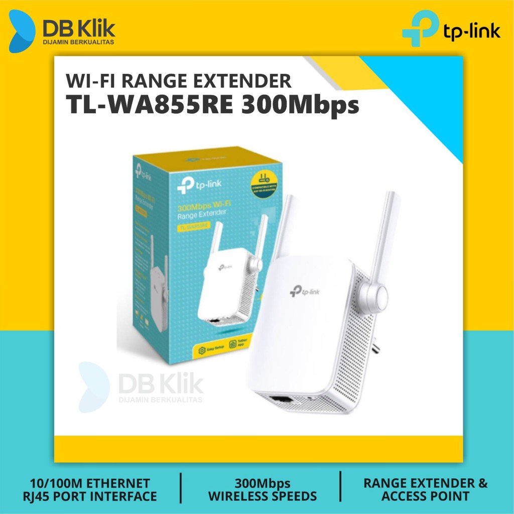 Wifi Range Extender TP Link TL-WA855RE 300Mbps- TPLink TL WA855RE