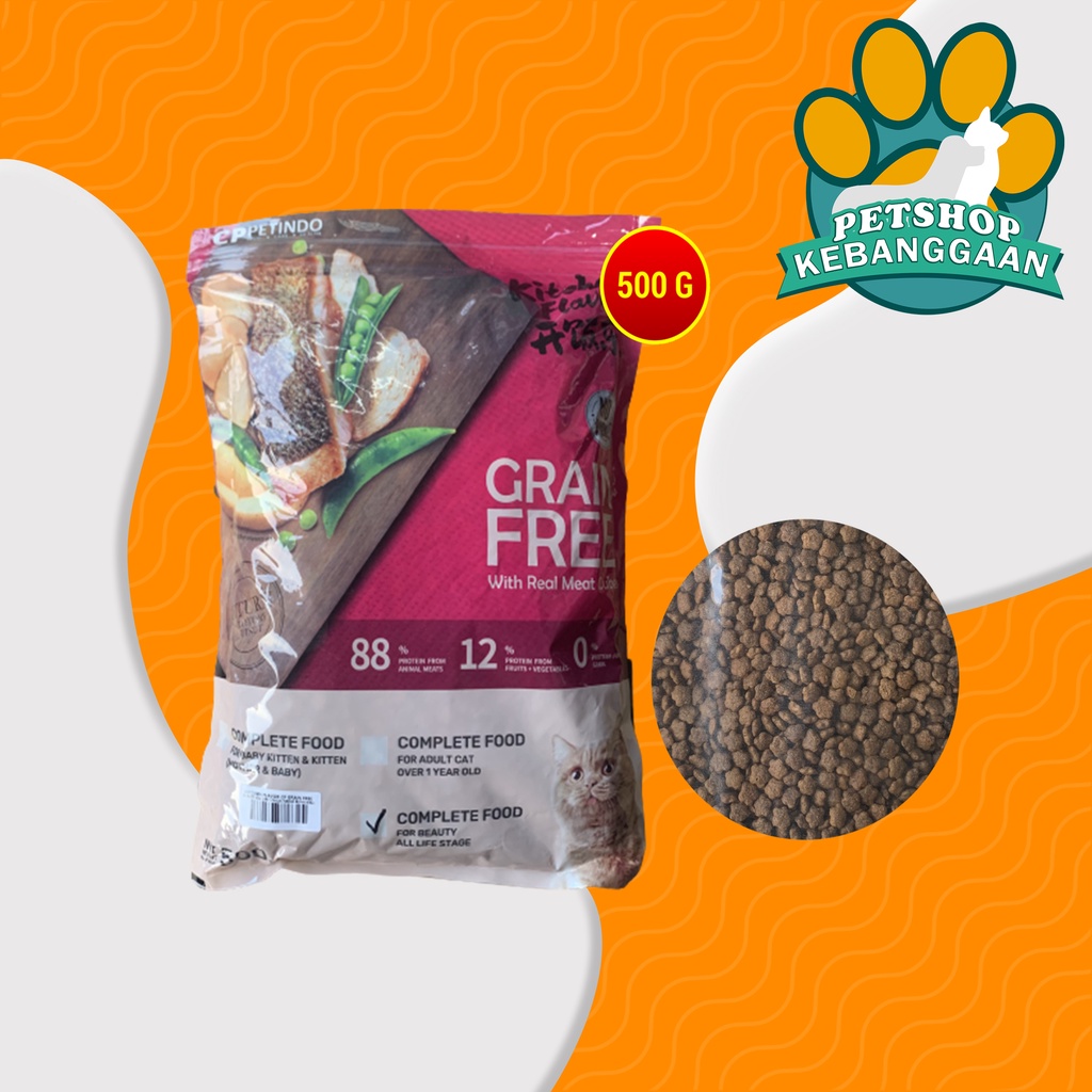 Kitchen Flavour Makanan Kering Kucing Cat food Adult Kitten 500 Gram