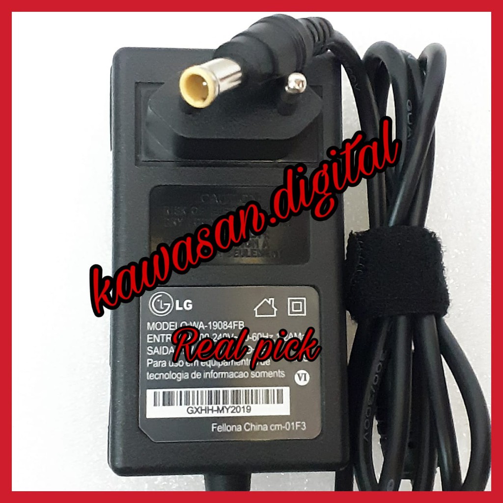 Adaptor tv dan monitor LG 19V - 0.8A/LG LED Tv dan Monitor 19v-0.8A ADS