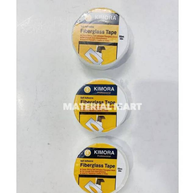 Kain Kassa Gipsum 2&quot; | Fiba Tape 50mm | Kain Kasa Gypsum | Fiber Glass | Material Mart