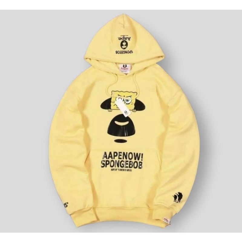 Aape spongebob clearance hoodie