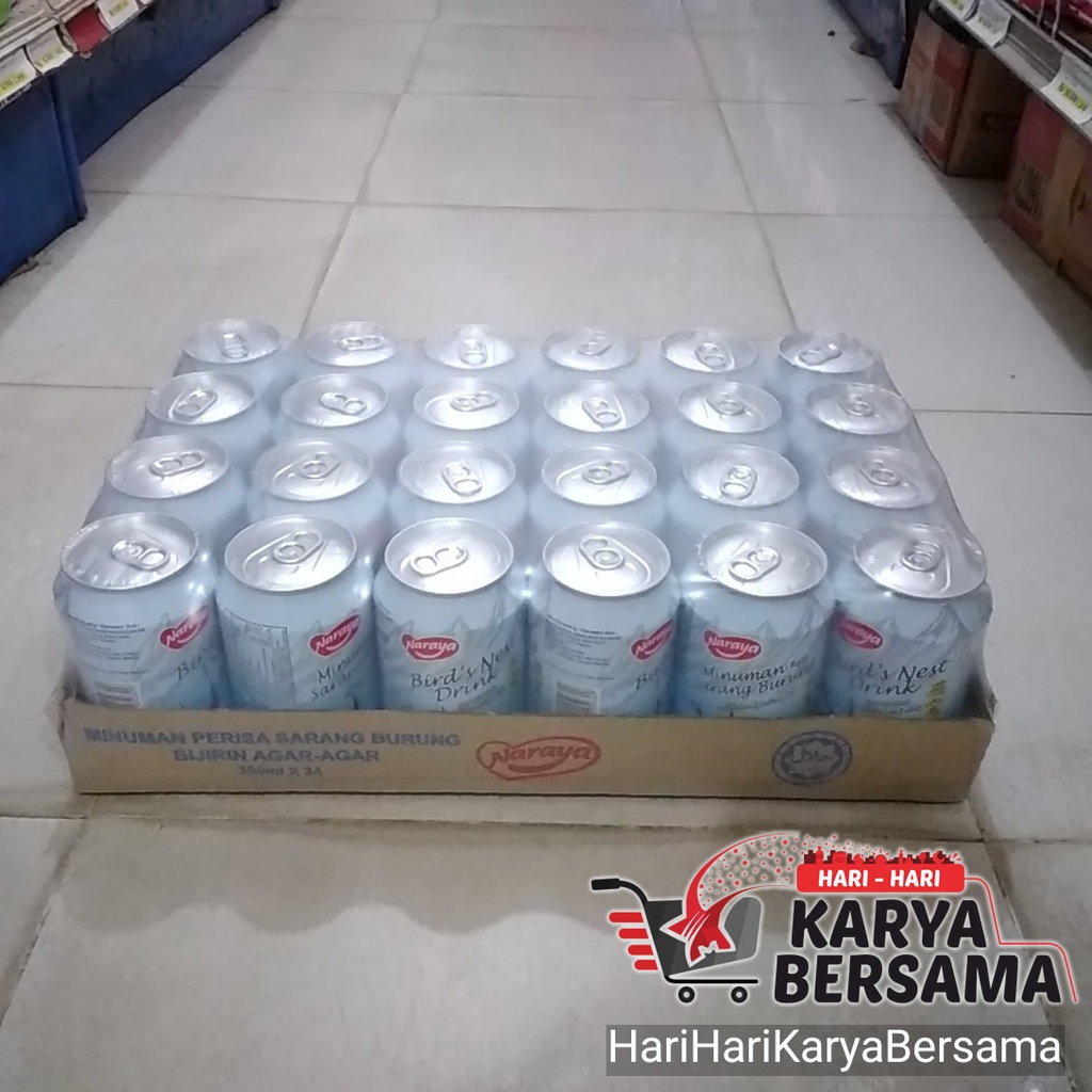 

MINUMAN KALENG NARAYA SARANG BURUNG BIRD'S NEST DRINK 24'S X 300ML-PER KARTON