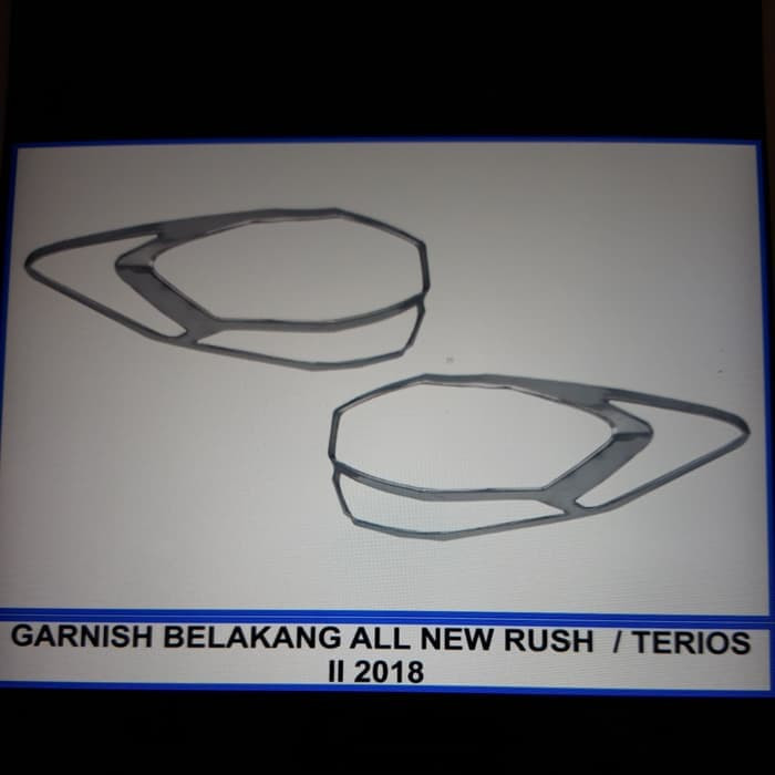 GARNISH BELAKANG ALL NEW RUSH DAN TERIOS