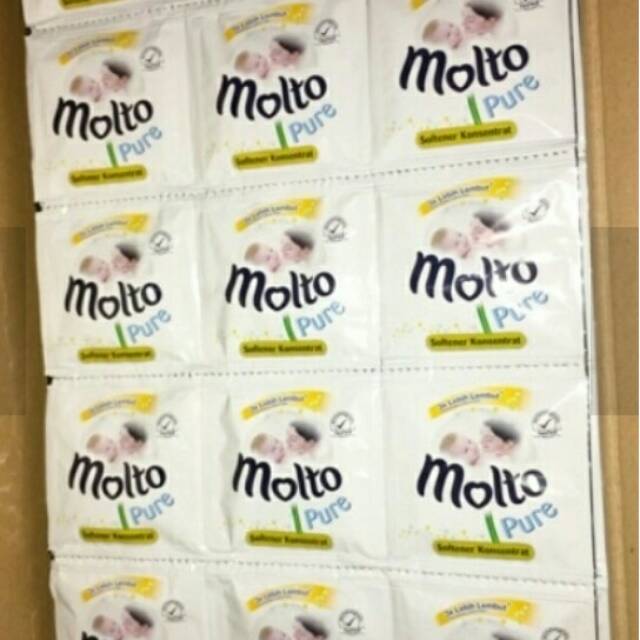 Bedak Obat Cap Bayi 7 pcs BONUS Molto Pure Baby