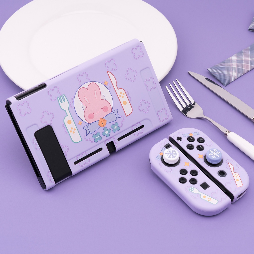 Geekshare Soft Case Silikon TPU Cover Proteksi Konsol Game Nintendo Switch V1 V2