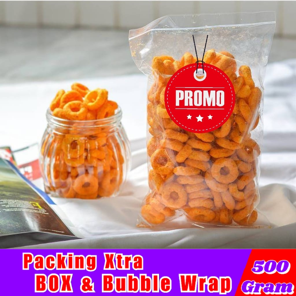 

Ring Smax Keju 500gr / Ring Smax XTRA PEDAS - Hufaida Snack makanan ringan