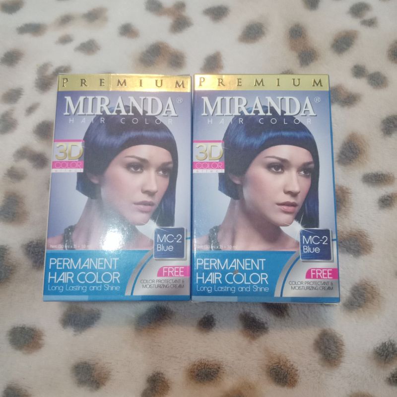 CAT RAMBUT MIRANDA BIRU / CAT RAMBUT MIRANDA MC-2 BLUE / MIRANDA HAIR COLOR
