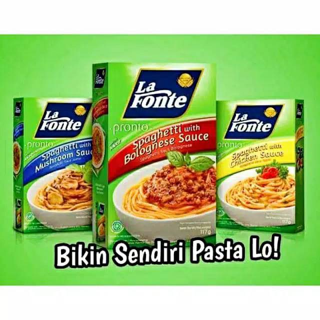 

LA FONTE SPAGHETTI instan 117g