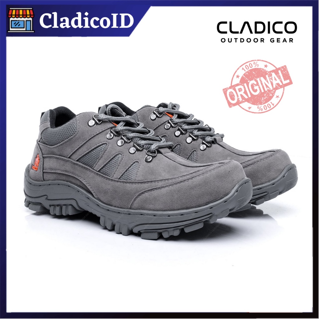 Sepatu Safety CLADICO OLIVER Sefty Shoes Pria Ujung Besi Kerja Proyek Outdoor Touring Boot Low Cut Savety Cowok