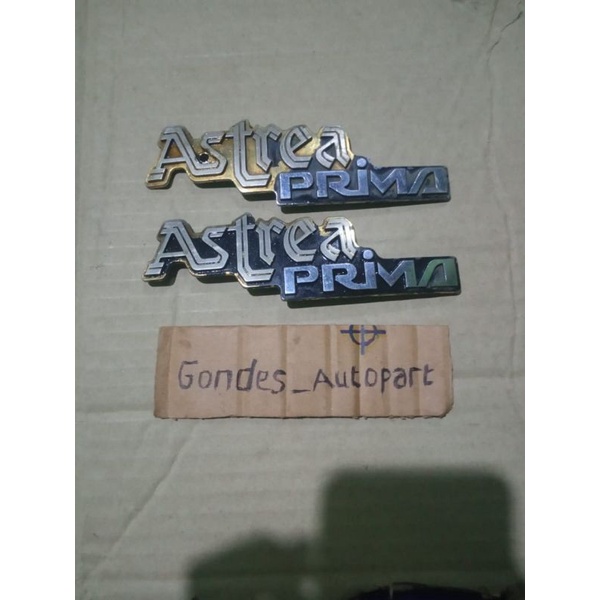 Emblem emblim logo tepong Honda Astrea Prima original