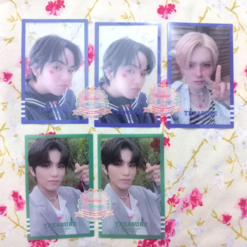 PC PHOTOCARD TREASURE 2nd Anniversary magazine benefit weverse