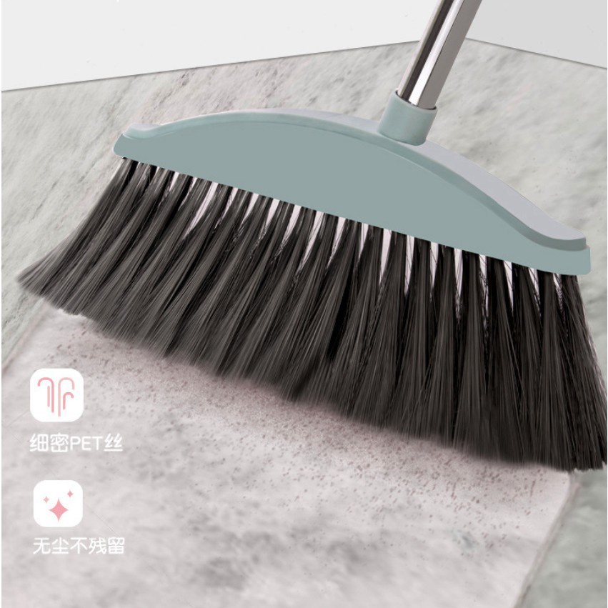 Serbagrosirmurah Set Dustpan Sapu Pengki Serok Set Alat Pembersih Lantai Dust Broom