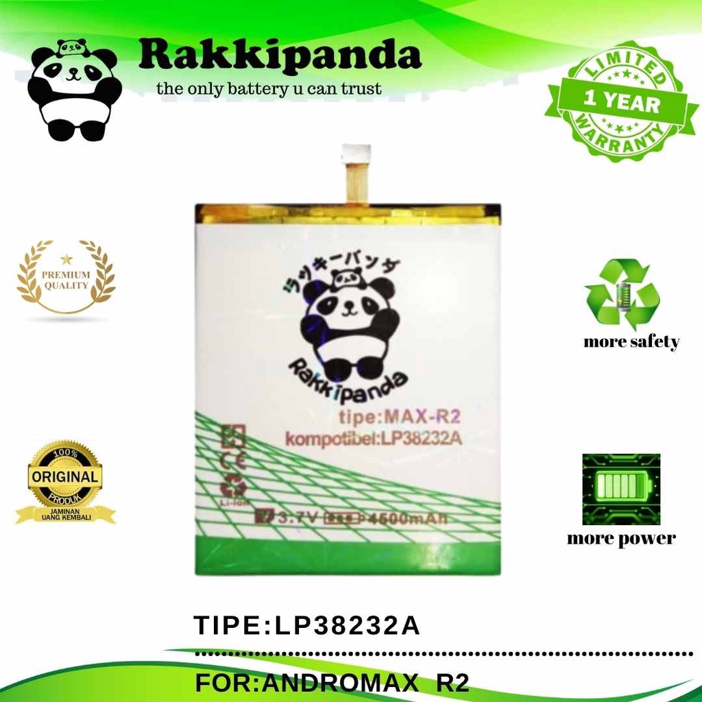 RakkiPanda - LP38232A Andromax R2 Batre Batrai Baterai