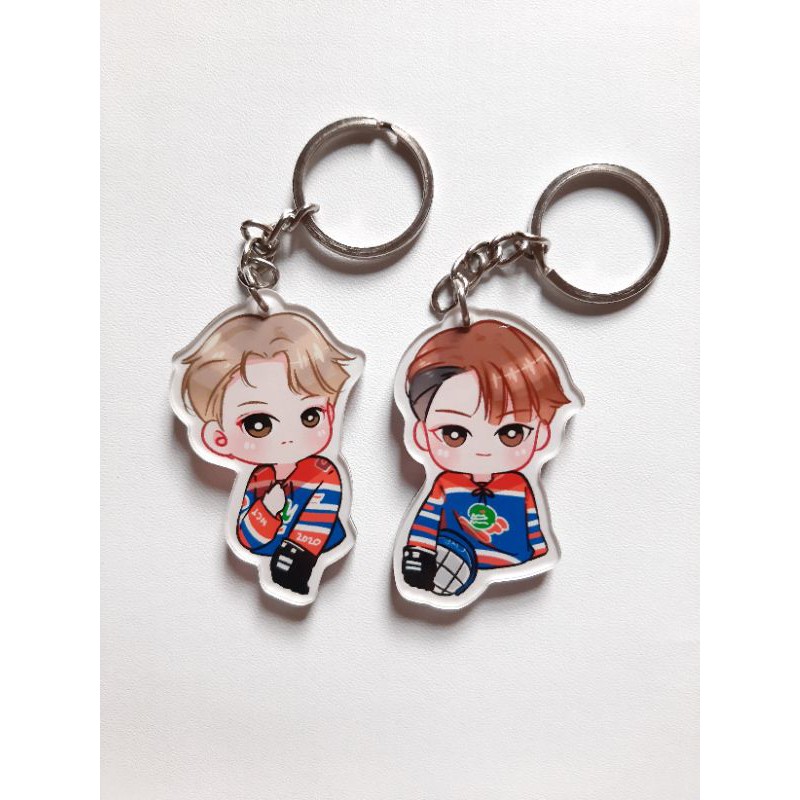 Keychain Ganci Akrilik NCT U 90s Love Chibi Fanart