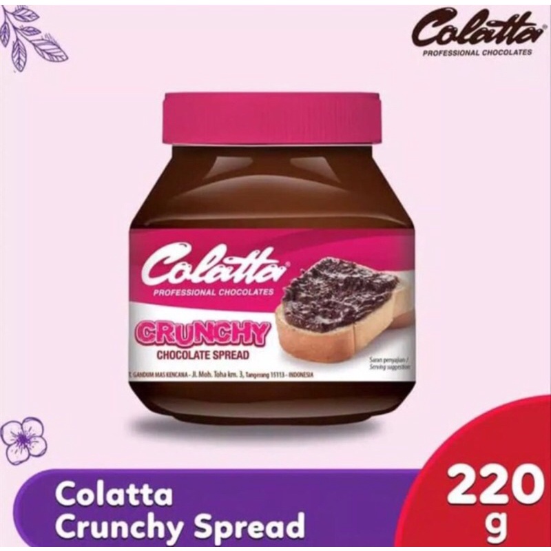 Colatta Crunchy Chocolate Spread 220 gram