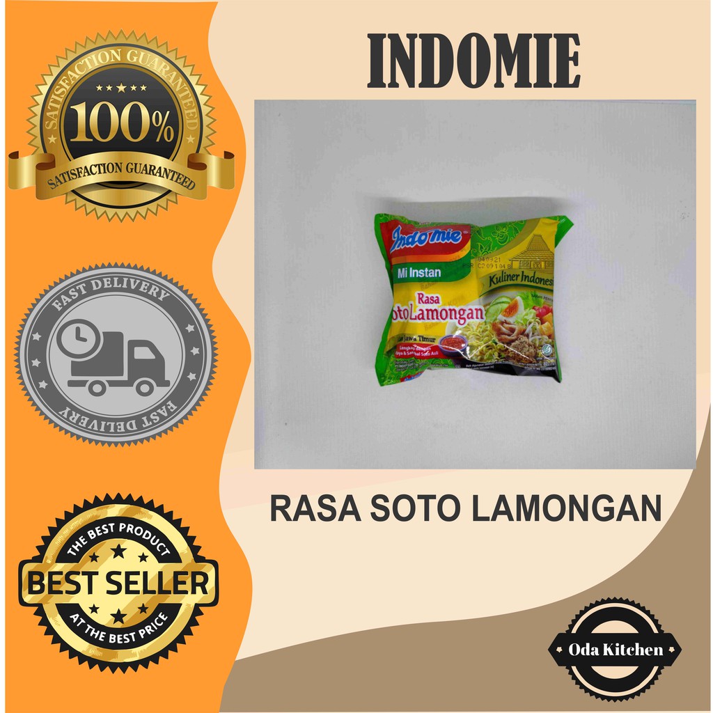 INDOMIE KUAH RASA SOTO LAMONGAN 80gr