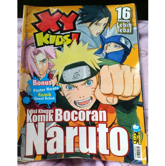Majalag XY KIDS anak edisi naruto shippuden bekas second murah banget jual rugi anime cosplay otaku