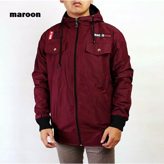 Jaket Parka Parasut Pria